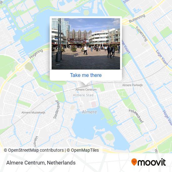 Almere Centrum map