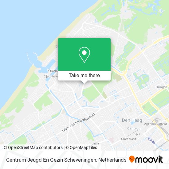 Centrum Jeugd En Gezin Scheveningen Karte