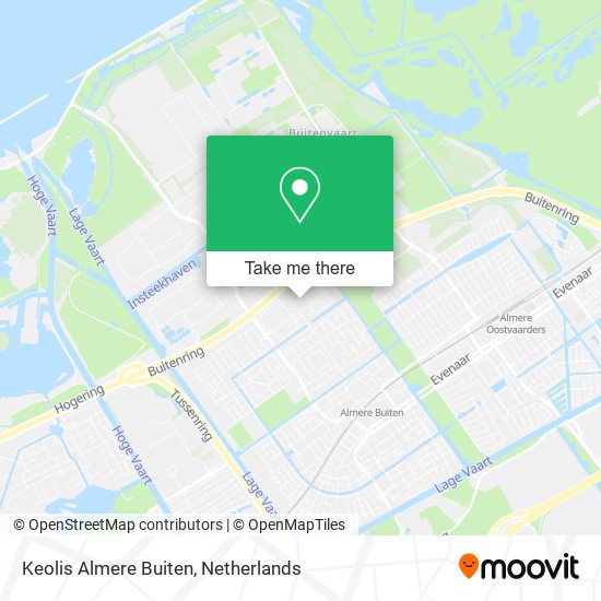 Keolis Almere Buiten map
