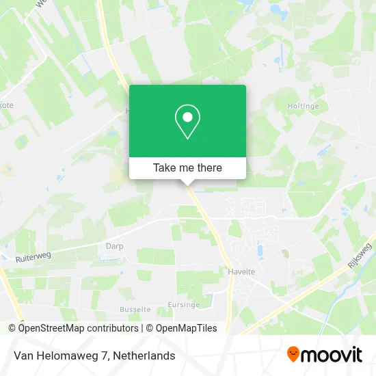 Van Helomaweg 7 map