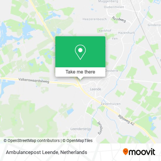 Ambulancepost Leende Karte