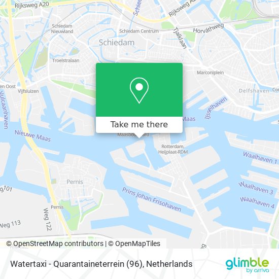 Watertaxi - Quarantaineterrein (96) map