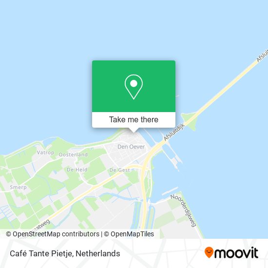 Café Tante Pietje map
