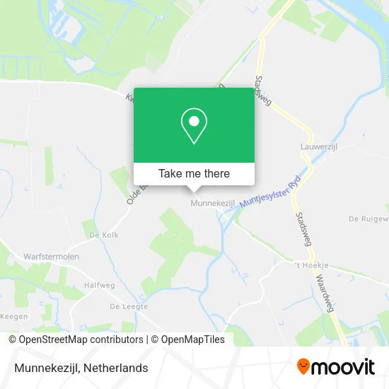 Munnekezijl map
