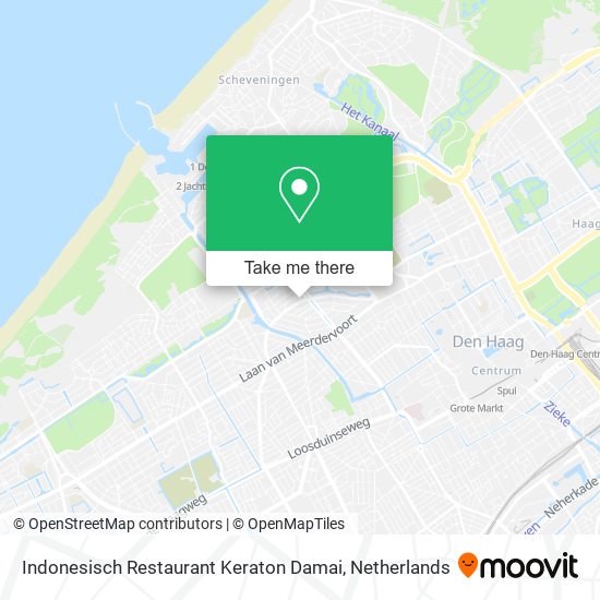 Indonesisch Restaurant Keraton Damai map
