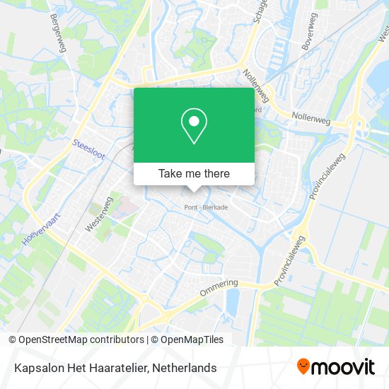 Kapsalon Het Haaratelier map