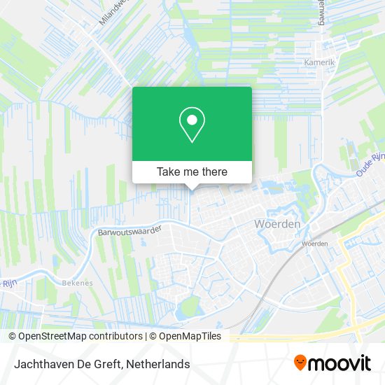 Jachthaven De Greft map