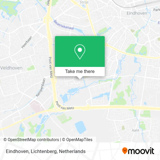 Eindhoven, Lichtenberg Karte