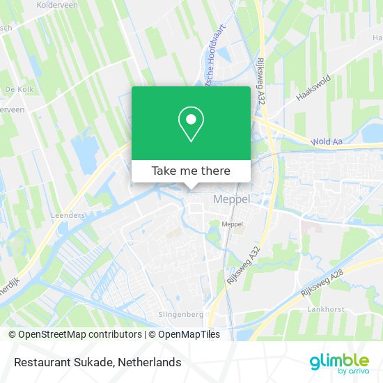 Restaurant Sukade map