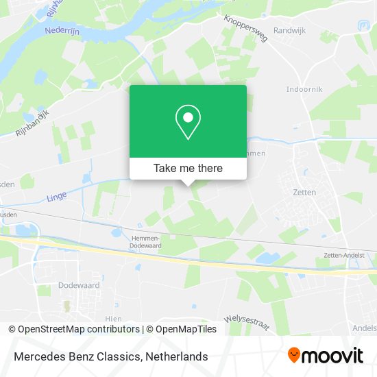 Mercedes Benz Classics map