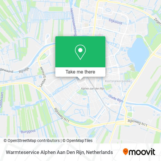 Warmteservice Alphen Aan Den Rijn map