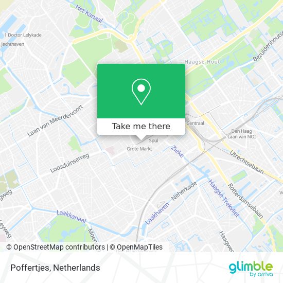 Poffertjes map