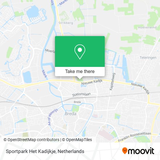 Sportpark Het Kadijkje map