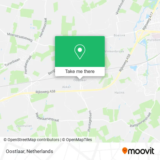 Oostlaar map