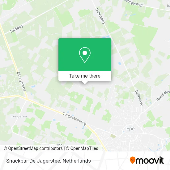 Snackbar De Jagerstee map