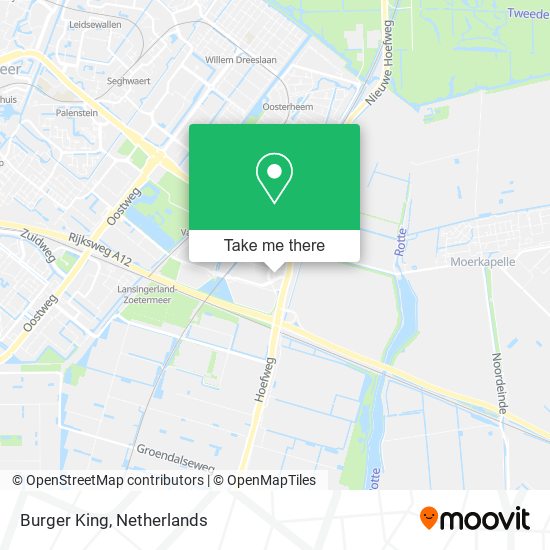 Burger King map