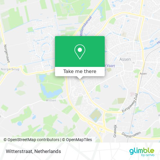 Witterstraat map