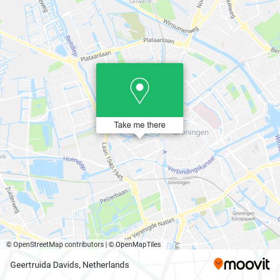 Geertruida Davids map