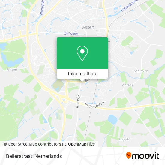 Beilerstraat map
