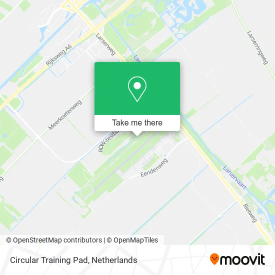 Circular Training Pad map