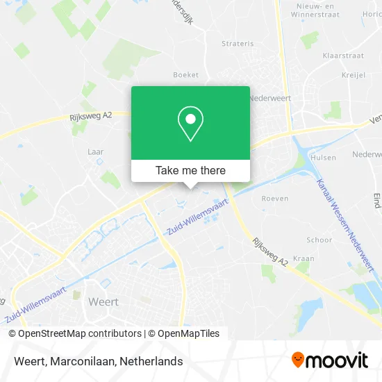 Weert, Marconilaan map