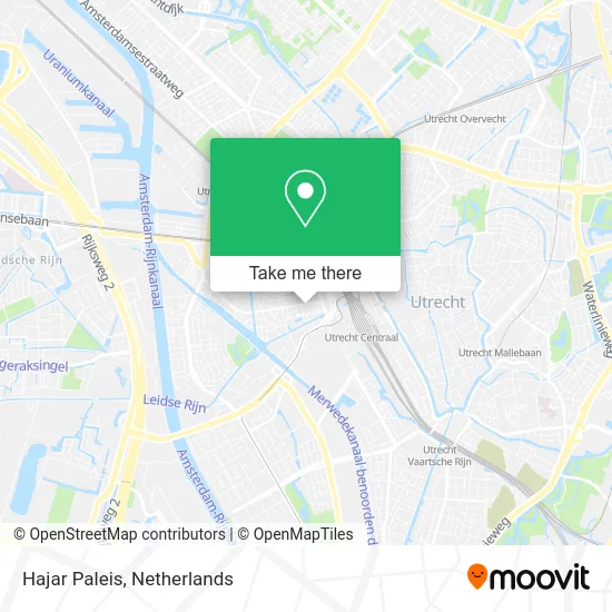 Hajar Paleis map