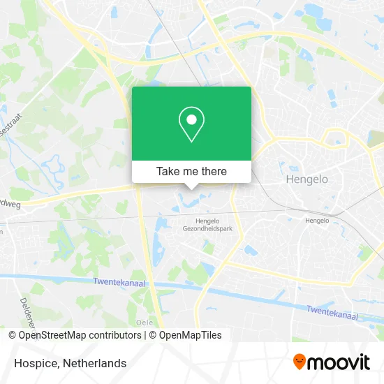 Hospice map