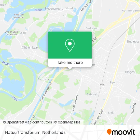 Natuurtransferium map