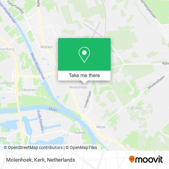 Molenhoek, Kerk map