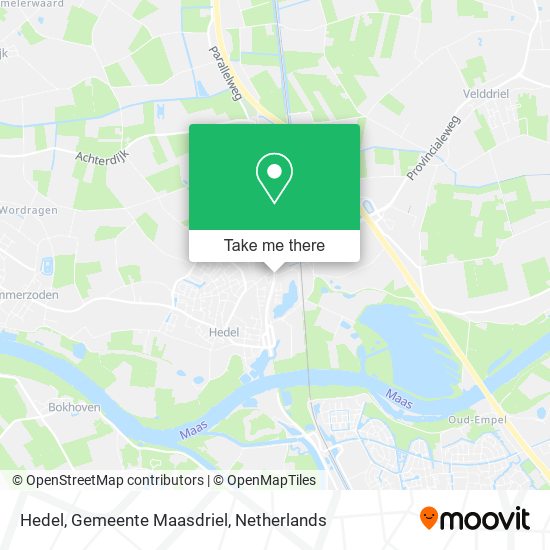 Hedel, Gemeente Maasdriel map