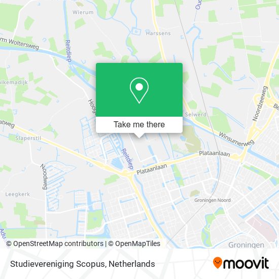 Studievereniging Scopus map