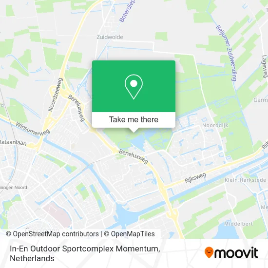In-En Outdoor Sportcomplex Momentum map