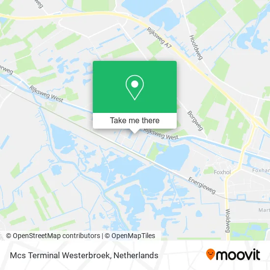 Mcs Terminal Westerbroek map