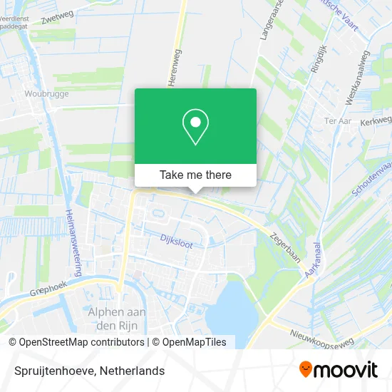 Spruijtenhoeve map