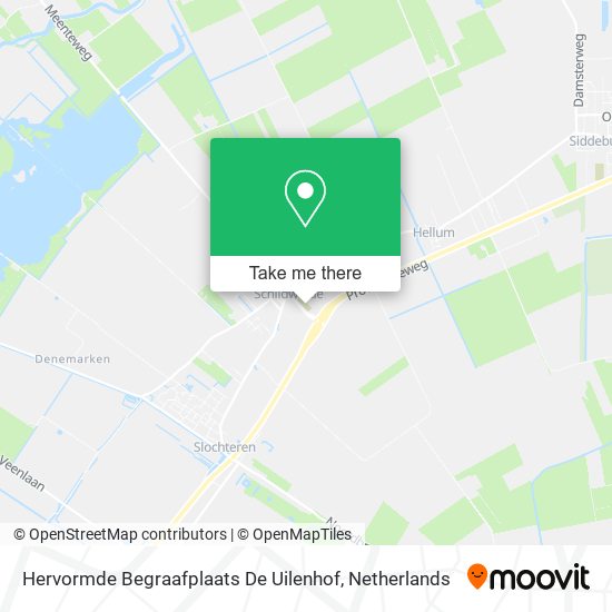 Hervormde Begraafplaats De Uilenhof map