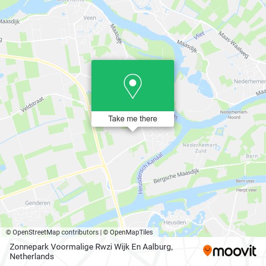 Zonnepark Voormalige Rwzi Wijk En Aalburg map