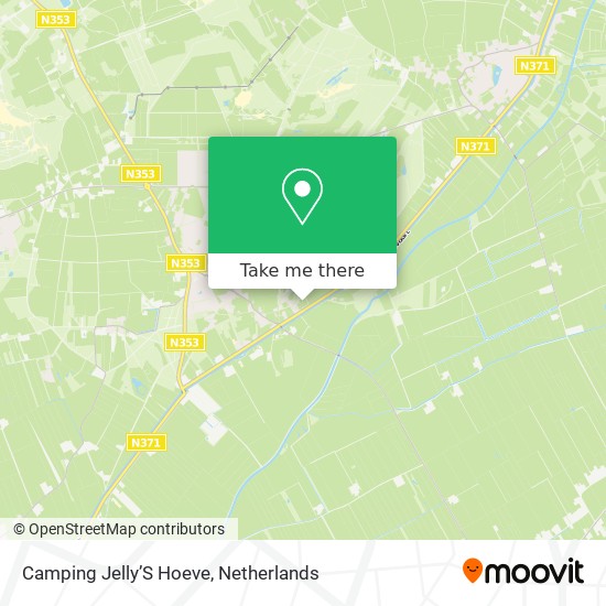 Camping Jelly’S Hoeve map