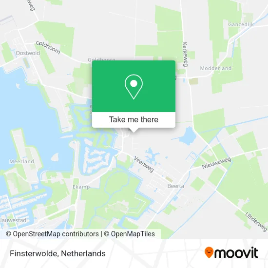 Finsterwolde map