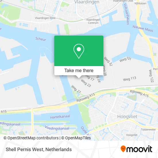 Shell Pernis West map