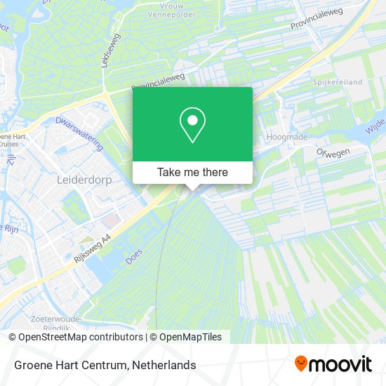 Groene Hart Centrum map