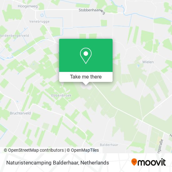 Naturistencamping Balderhaar map