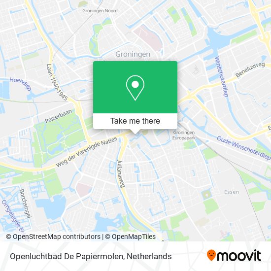 Openluchtbad De Papiermolen map