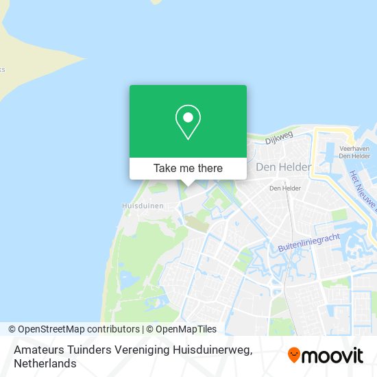 Amateurs Tuinders Vereniging Huisduinerweg map