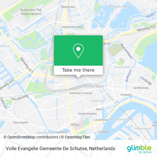 Volle Evangelie Gemeente De Schutse Karte