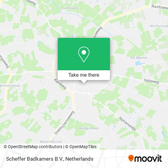 Scheffer Badkamers B.V. map