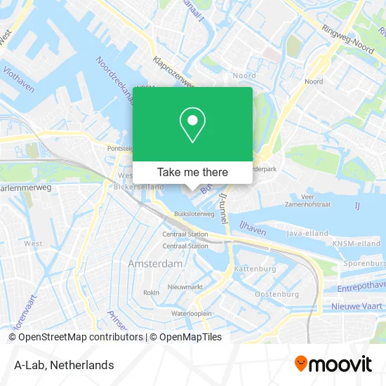 A-Lab map