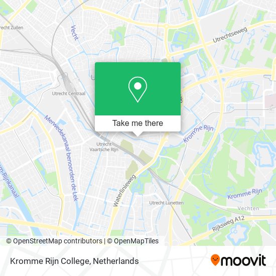 Kromme Rijn College map