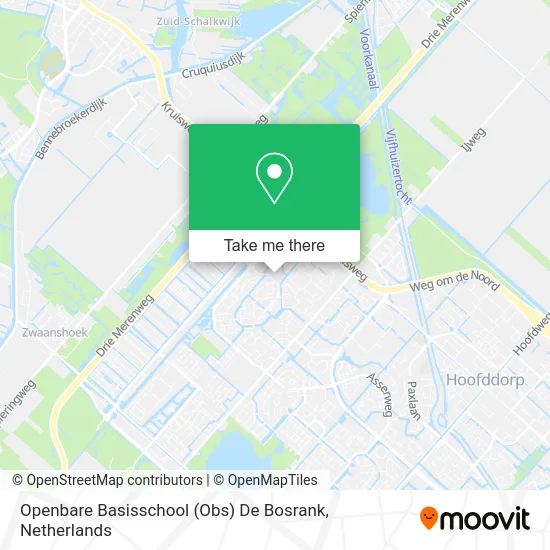 Openbare Basisschool (Obs) De Bosrank map