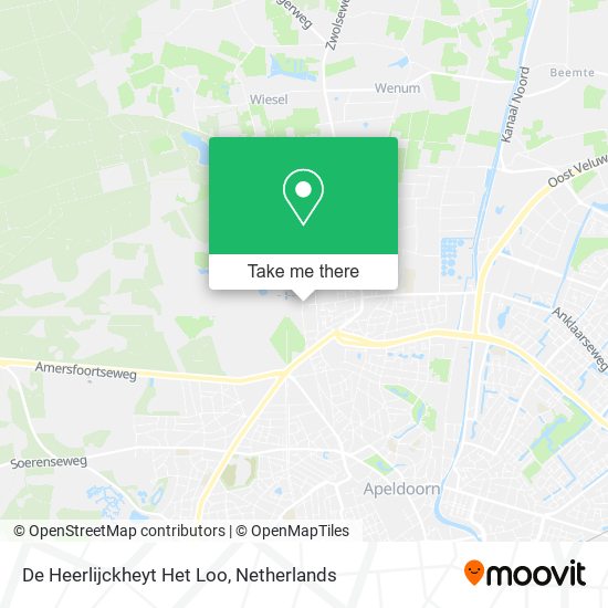 De Heerlijckheyt Het Loo map