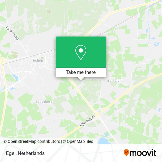Egel map